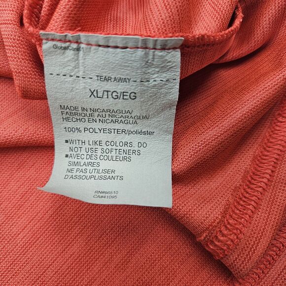 Under Armour Tech 2.0 ½‎ Zip Pullover Shirt Men's XL Loose Fit Long Sleeve Red - Picture 4 of 8